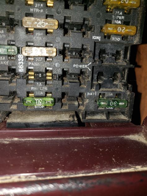 problems with fuse box